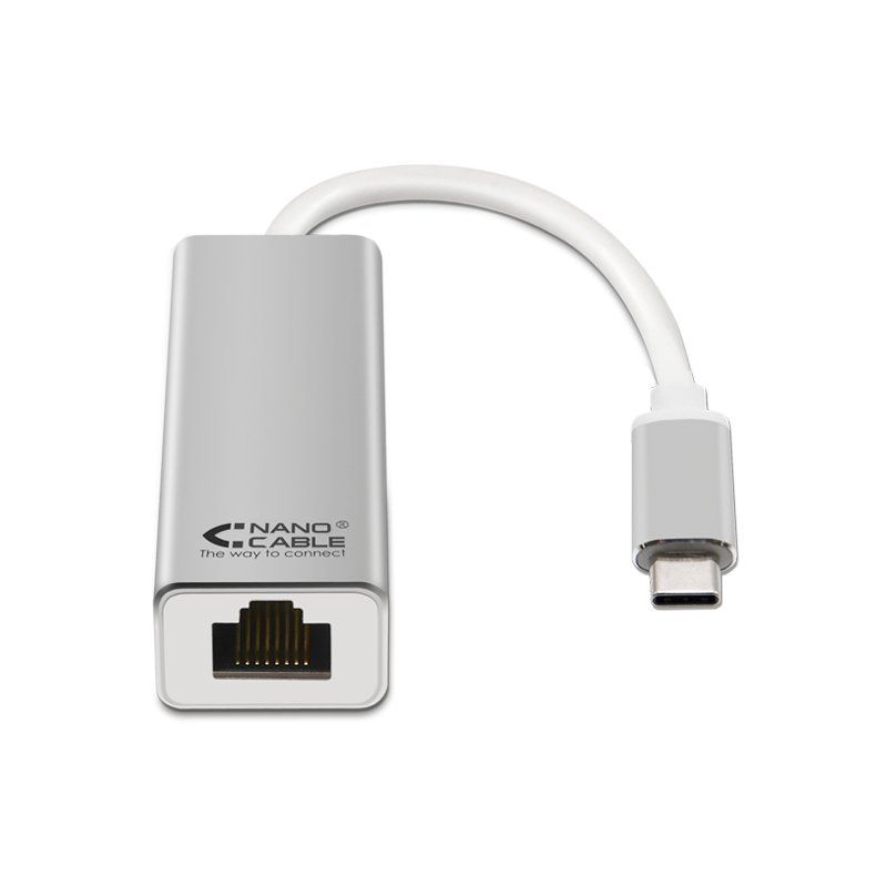 Câble, connecteur ou outil réseau NANOCABLE Conversor USB 3.0 C Ethernet Gigabit
