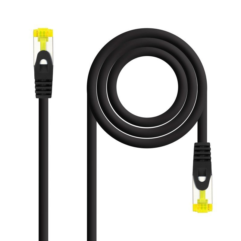 Câble réseau NANOCABLE Latiguillo LSZH Cat.6A SFTP 25cm noir