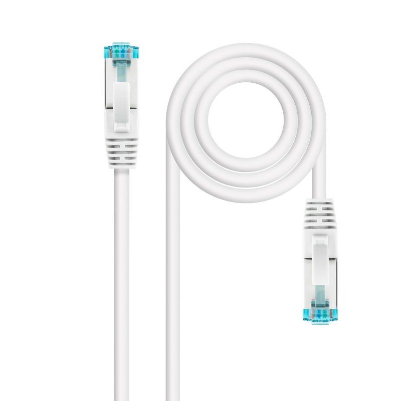Câble réseau NANOCABLE Latiguillo Cat. 7 LSZH/SFTP 2M blanc
