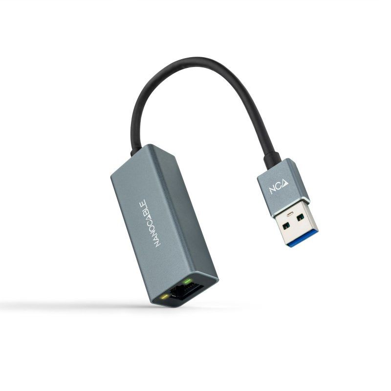 Câble, connecteur ou outil réseau NANOCABLE Conversor USB 3.0 A Ethernet Gigabit