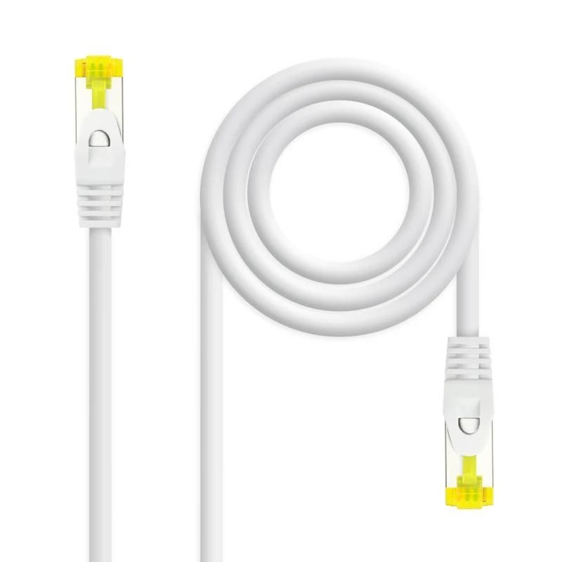 Câble réseau NANOCABLE Latiguillo Cat. 6A LSZH/SFTP 0.5M blanc
