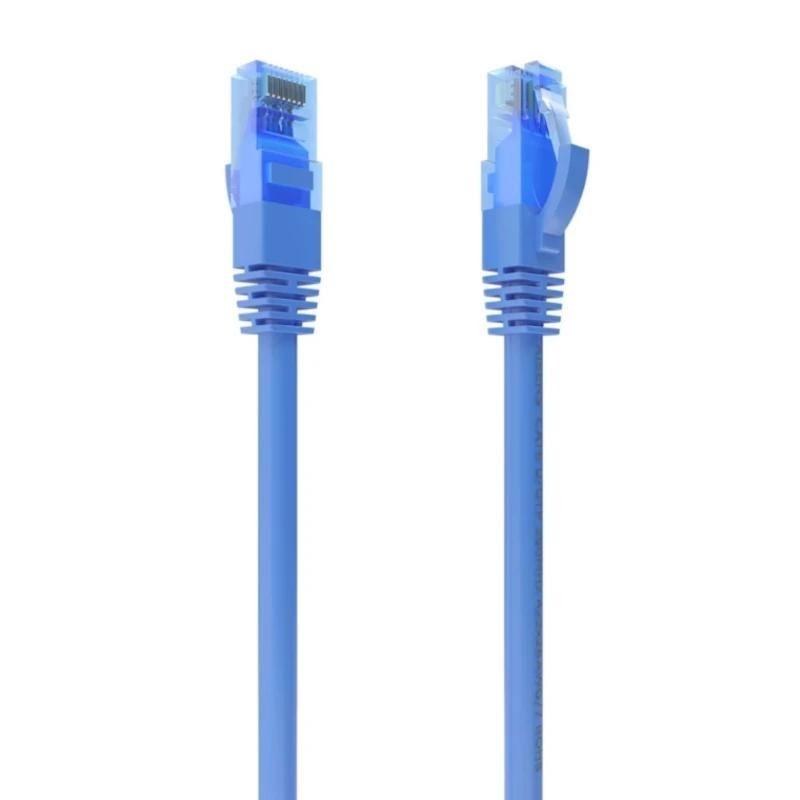 Cable, connector o eina de xarxa Aisens Cable RJ45 CAT.6 UTP AWG26 CCA blau 0.75M