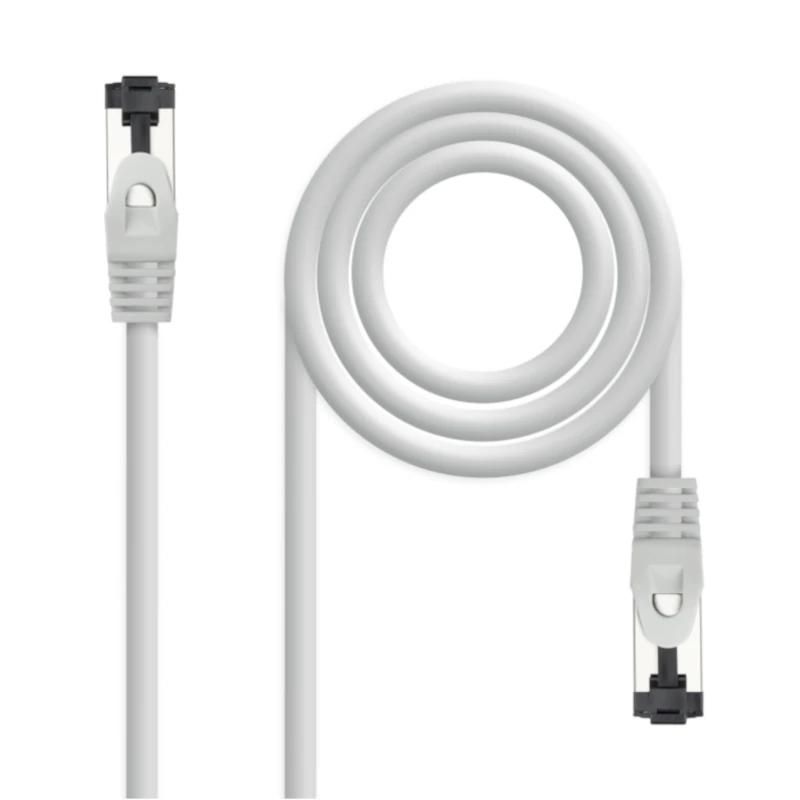 Câble, connecteur ou outil réseau NANOCABLE Cable red Cat. 8.1 2GHZ SSTP blanc 1m