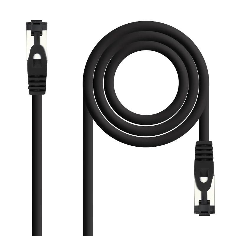 Câble, connecteur ou outil réseau NANOCABLE Cable red Cat. 8.1 2GHZ SSTP noir 2m