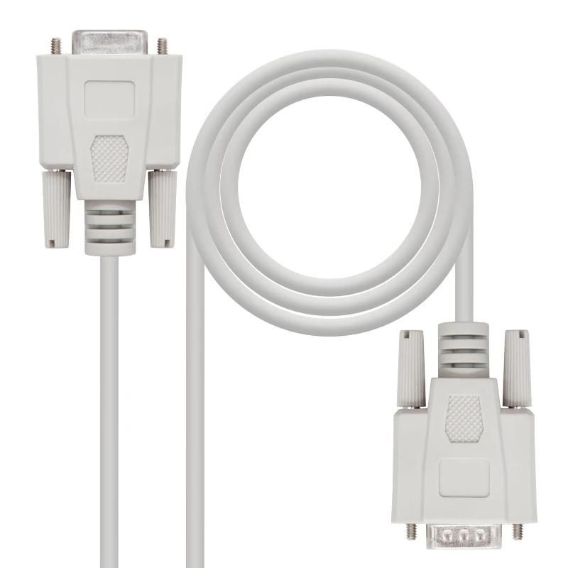 Network cable, connector or tool NANOCABLE Cable Serie Modem DB9/M-DB9/H