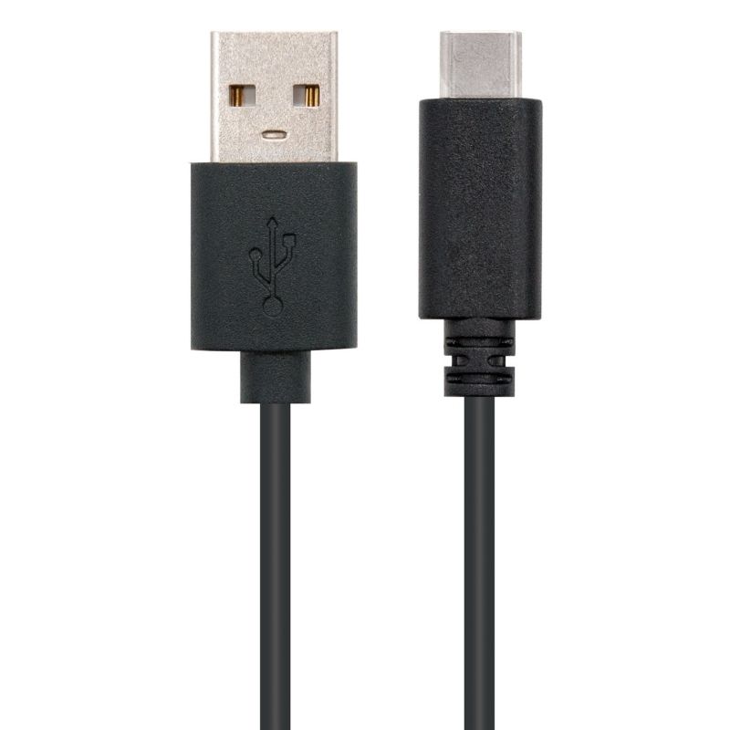 Cable o accessori NANOCABLE Cable USB 2.0 3A Tipo USB-C/M-A/M 2 M