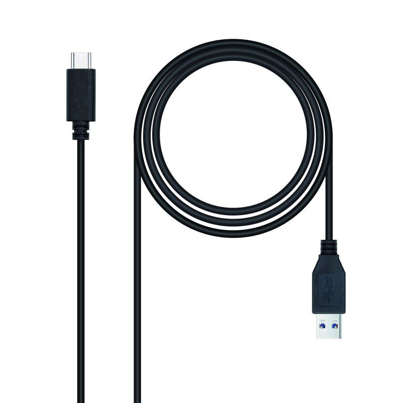 Cable o accessori NANOCABLE Cable USB 3.1 Gen2 USB-C/M-A/M 0,5 M
