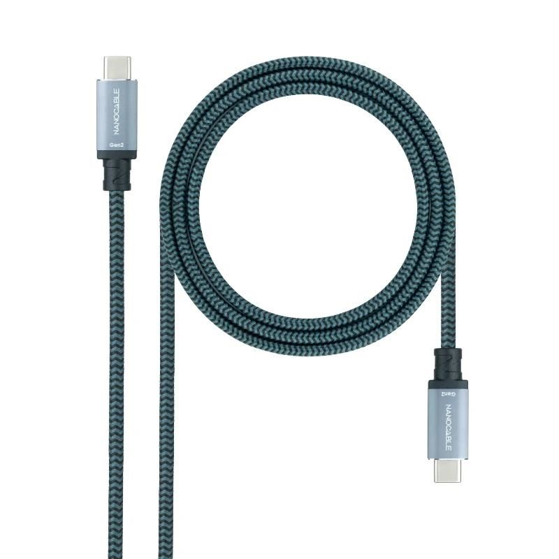 Cable o accessori NANOCABLE Cable USB 3.1GEN2 5A USB-C-M-USB-C-M 3M