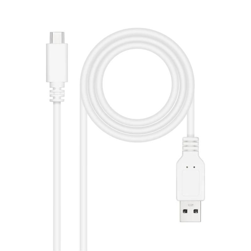 Cable o accessori NANOCABLE Cable USB 2.0 3A USB-C-M/M 3M blanc