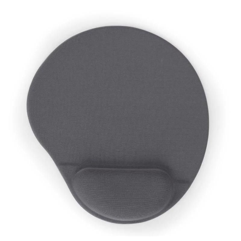 Cable o accessori GEMBIRD Alfombrilla de Gel con reposamuñecas gris