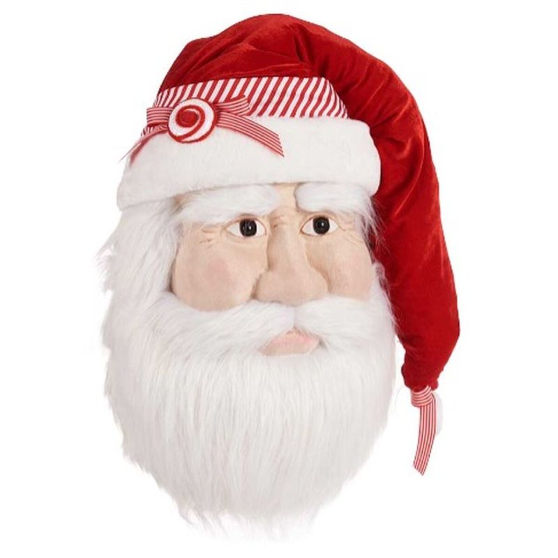 Decorative Figure Krist+ Father Christmas Head