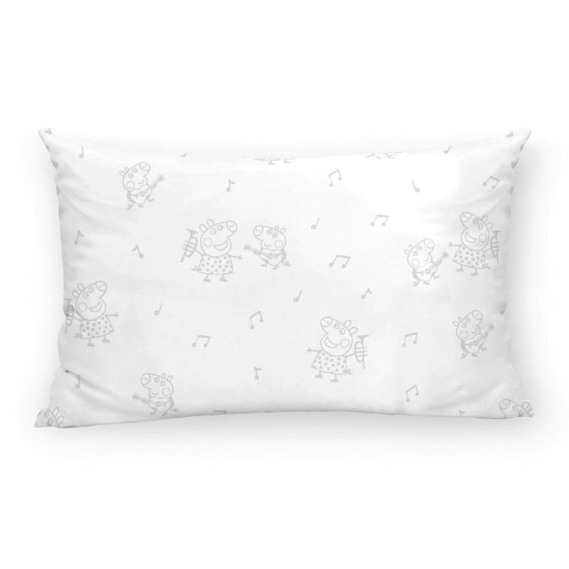 Pillowcase Peppa Pig Grey Multicolour 30 x 50 cm 100% cotton