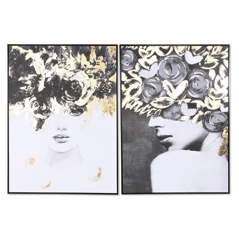 Canvas Home ESPRIT polystyrene Canvas 103 x 4,5 x 143 cm