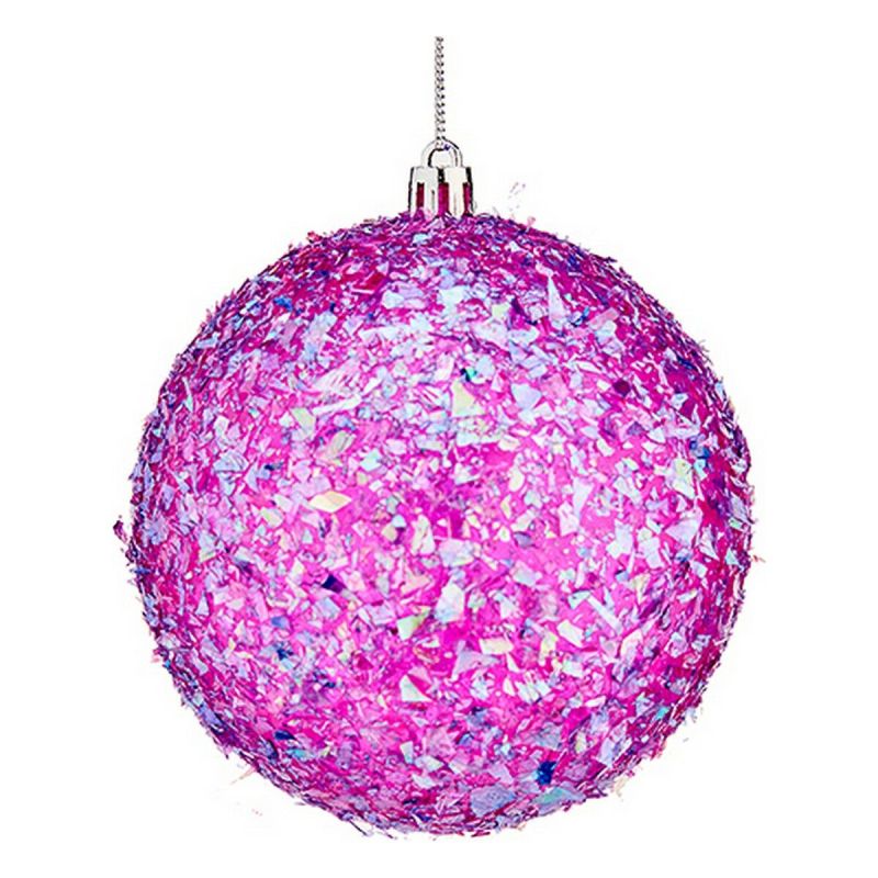 Bolas de Navidad Krist+ Morado Ø 10 cm 6 Unidades