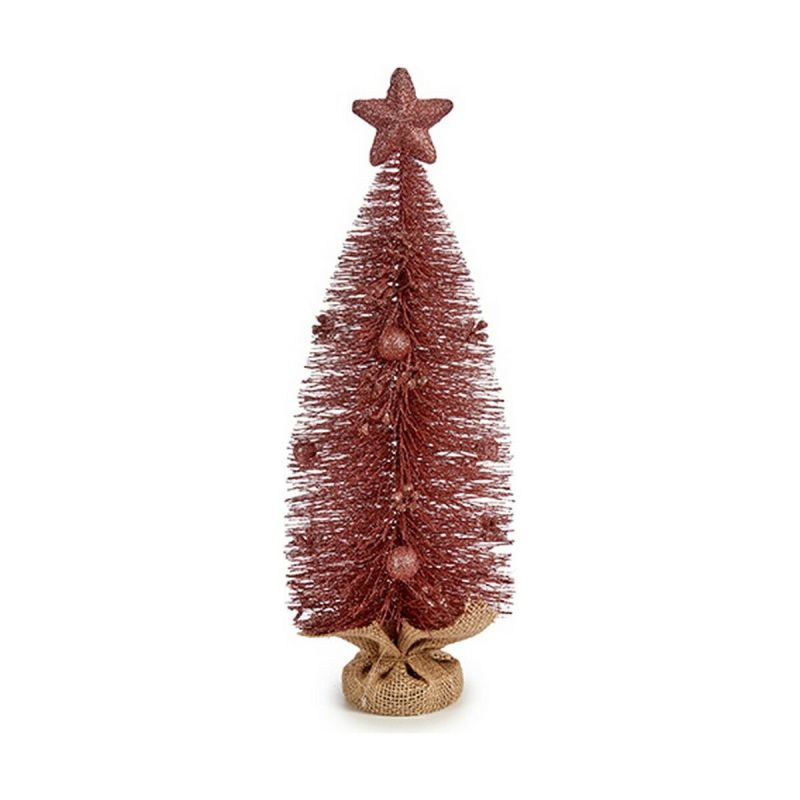 Christmas Tree with Star Krist+ Pink 13 x 41 x 13 cm