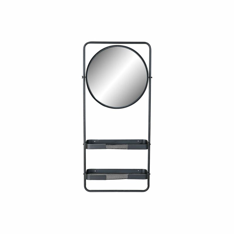 Wall mirror DKD Home Decor Black 55 x 20 x 120 cm