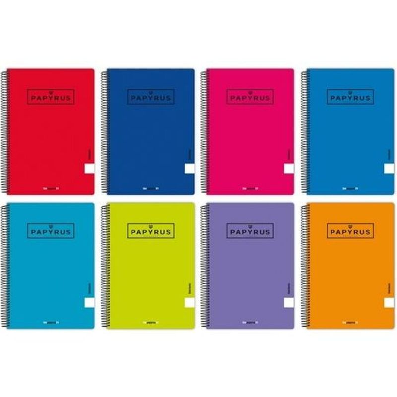 Cuaderno Papyrus 01-UNICLASIC Cuarto 80 Hojas (5 Unidades)