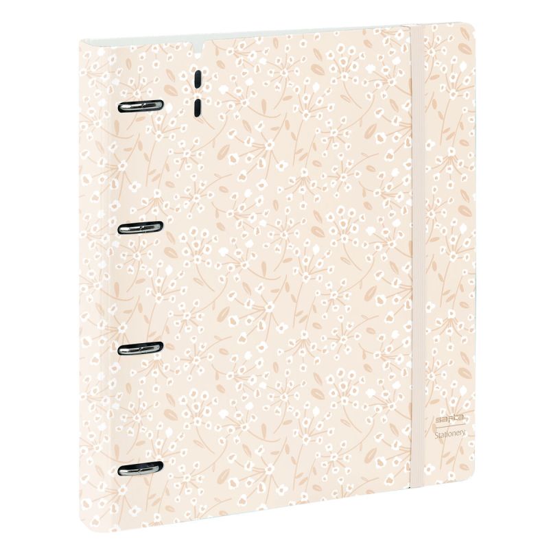 Carpeta de anillas Safta Light pink flowers