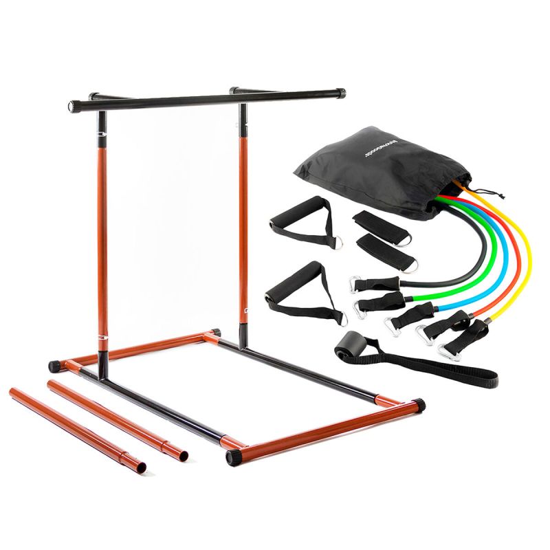 Pull-Up Station & Resistance Bands Set with Accessories & Exercise Guide InnovaGoods