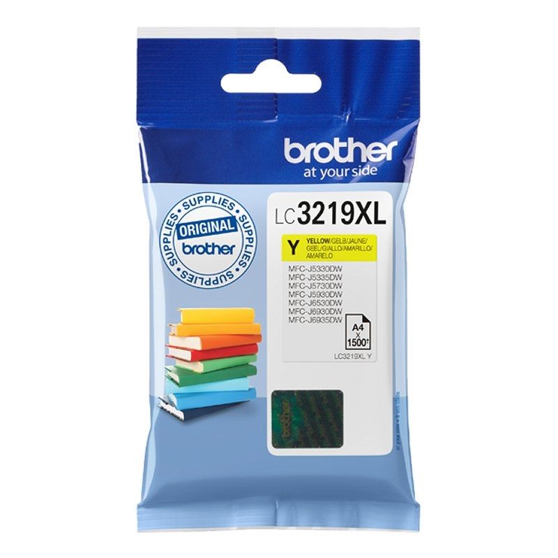 Cartouche d'encre Brother LC3219XLY jaune