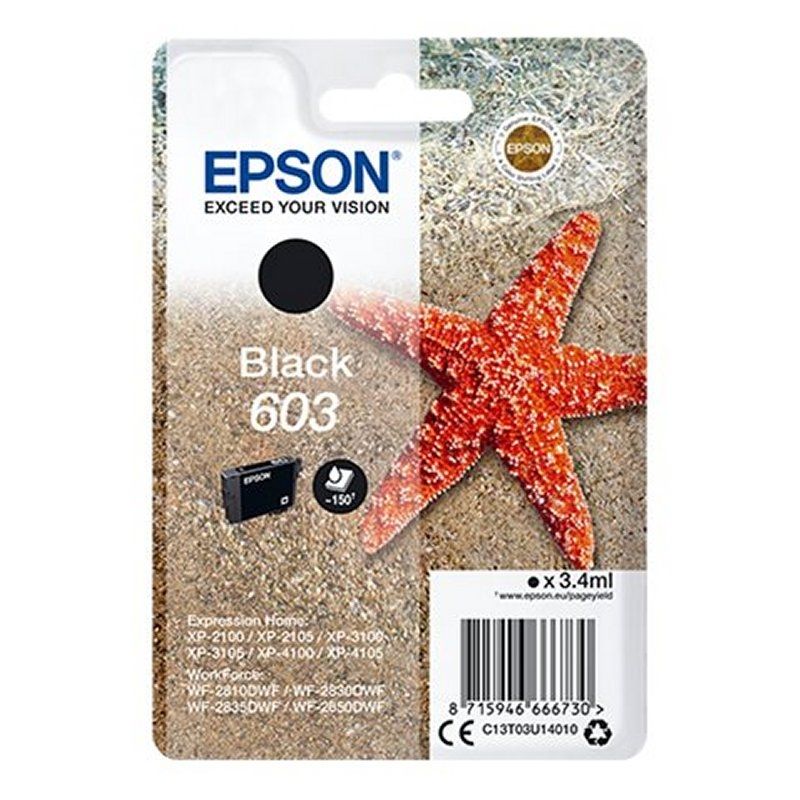 Cartouche d'encre Epson 603 noir