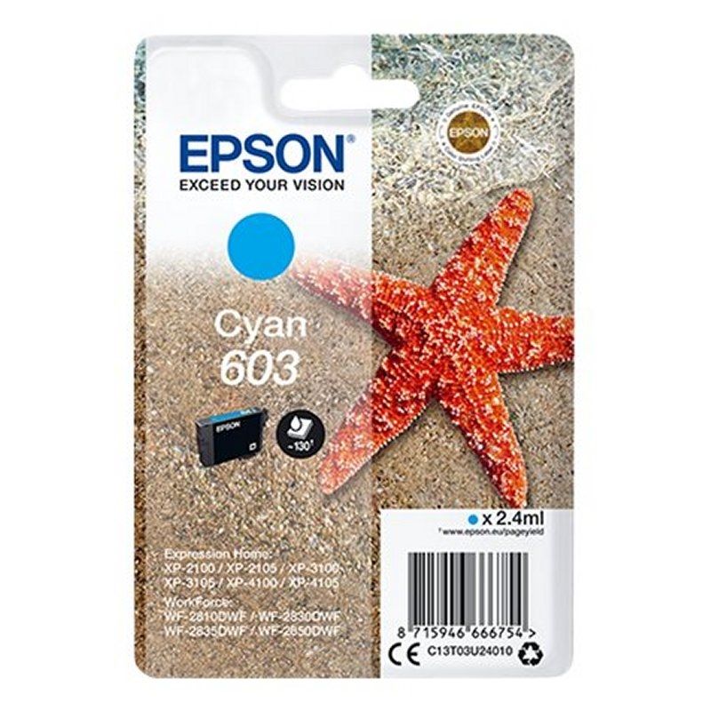 Cartouche d'encre Epson 603 Cyan