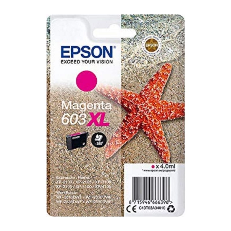 Cartucho de tinta Epson 603XL Magenta