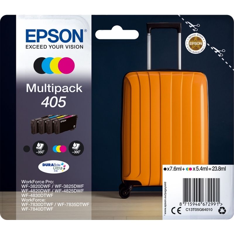 Cartouche d'encre Epson Multipack 405 4 Colores