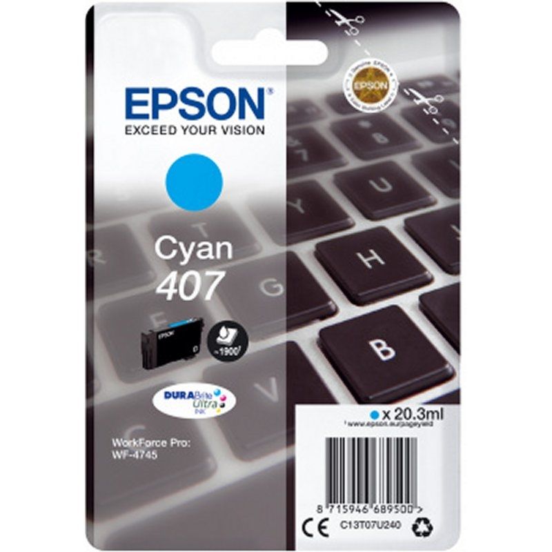 Cartouche d'encre Epson WF-4745 Cyan
