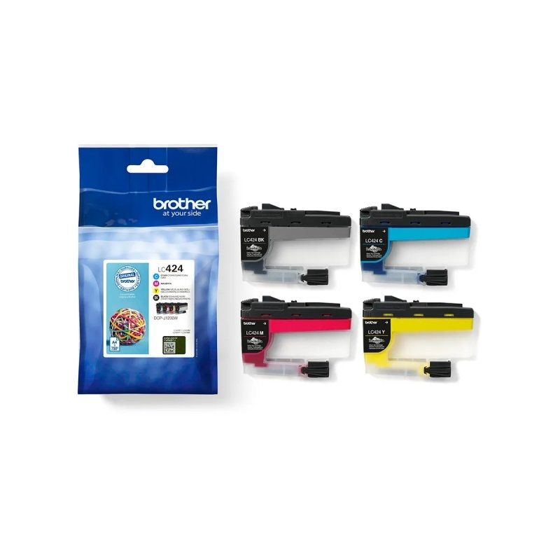 Cartouche d'encre Brother Multipack LC424VAL