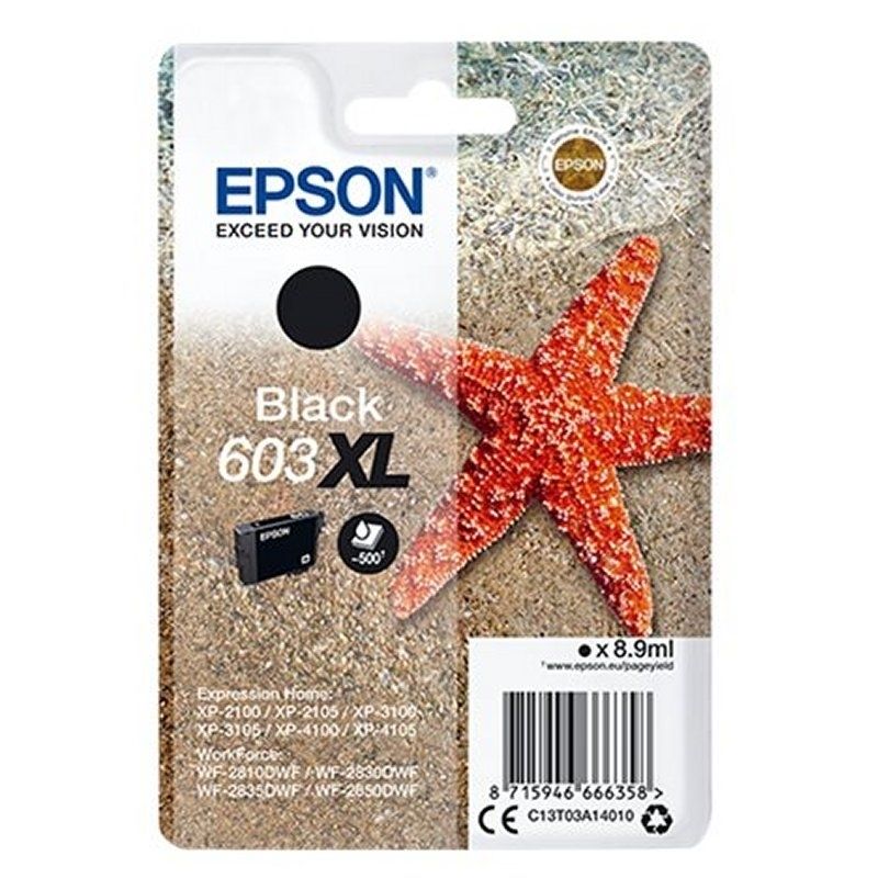 Cartouche d'encre Epson 603XL noir