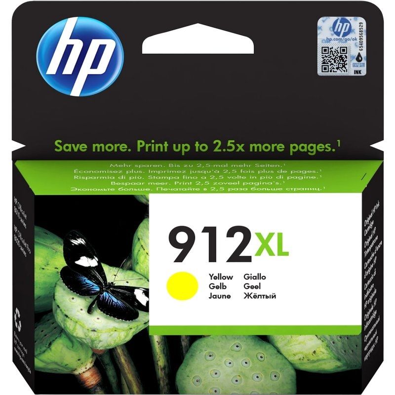 Cartouche d'encre HP 912XL jaune