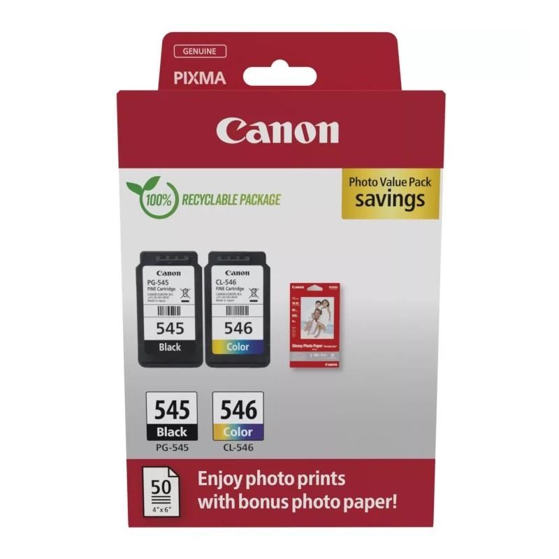 Cartouche d'encre Canon Multipack PG-545/CL546