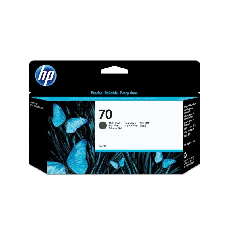 Cartouche d'encre HP 70 noir
