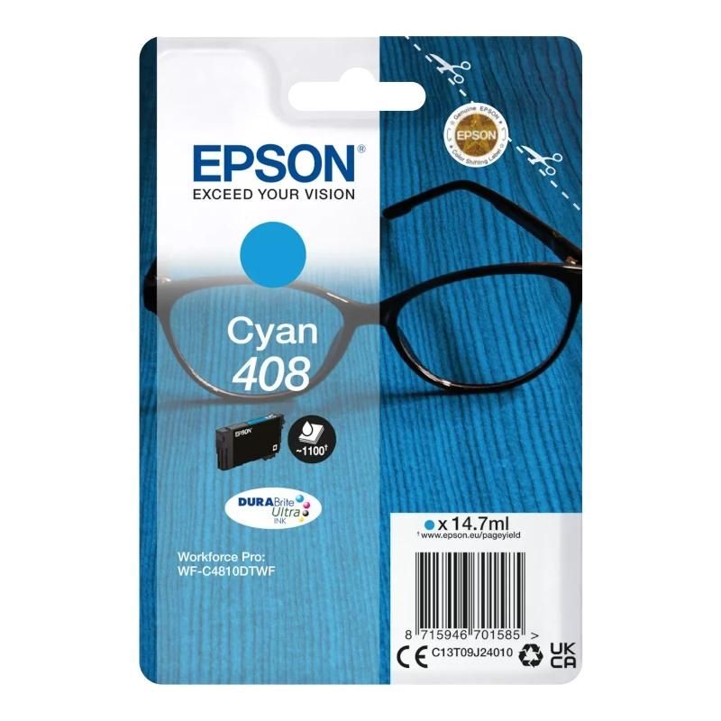 Cartucho de tinta Epson 408 Cian