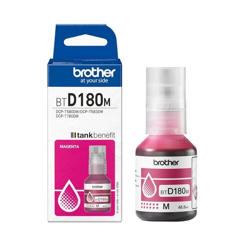 Cartouche d'encre Brother Botella BTD180M Magenta