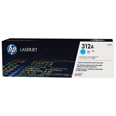 Toner cartridge HP Toner 312A Cian