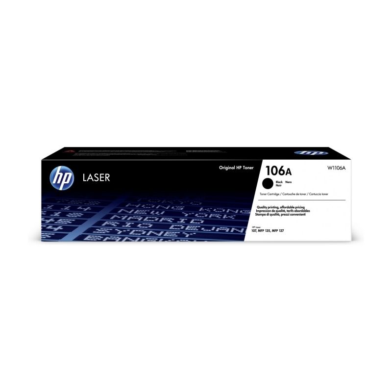 Cartutx de tòner HP 106A negre