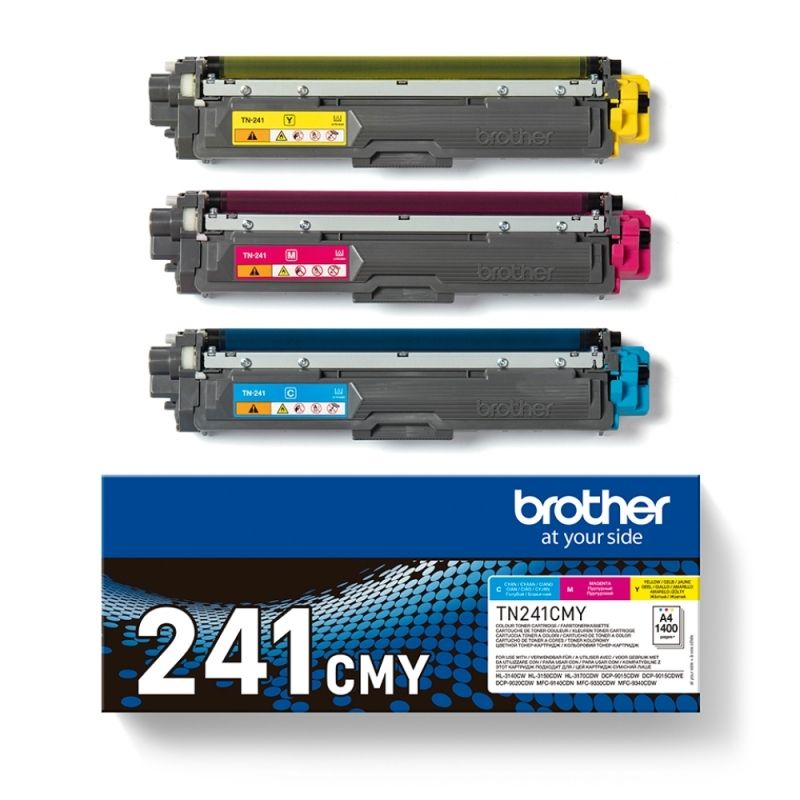 Toner cartridge Brother Multipack TN241CMY