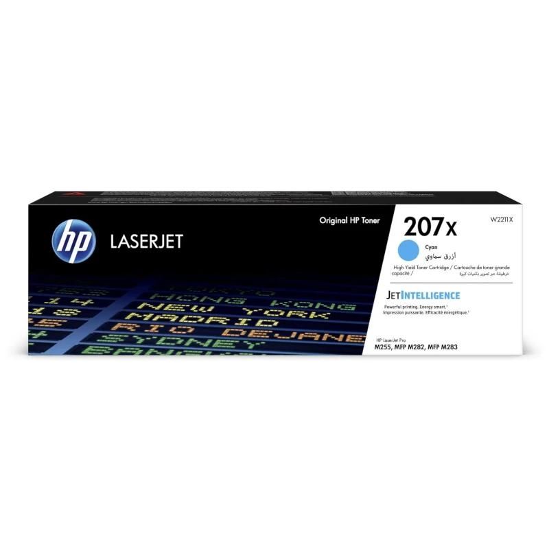 Cartutx de tòner HP 207X Cian