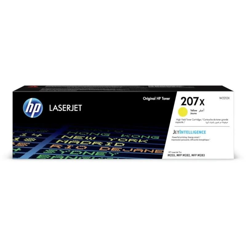 Cartutx de tòner HP 207X groc