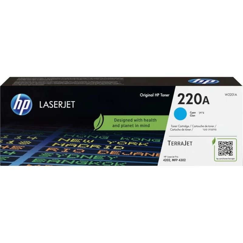 Cartutx de tòner HP 220A Cian