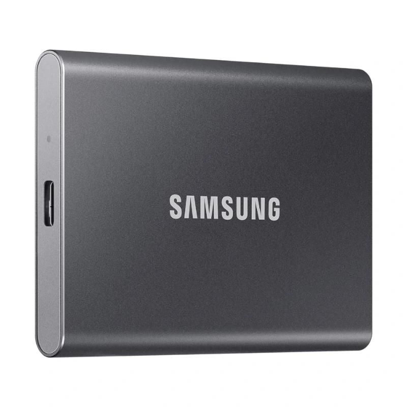 External storage drive Samsung T7 SSD Externo 4TB NVMe USB 3.2 grey