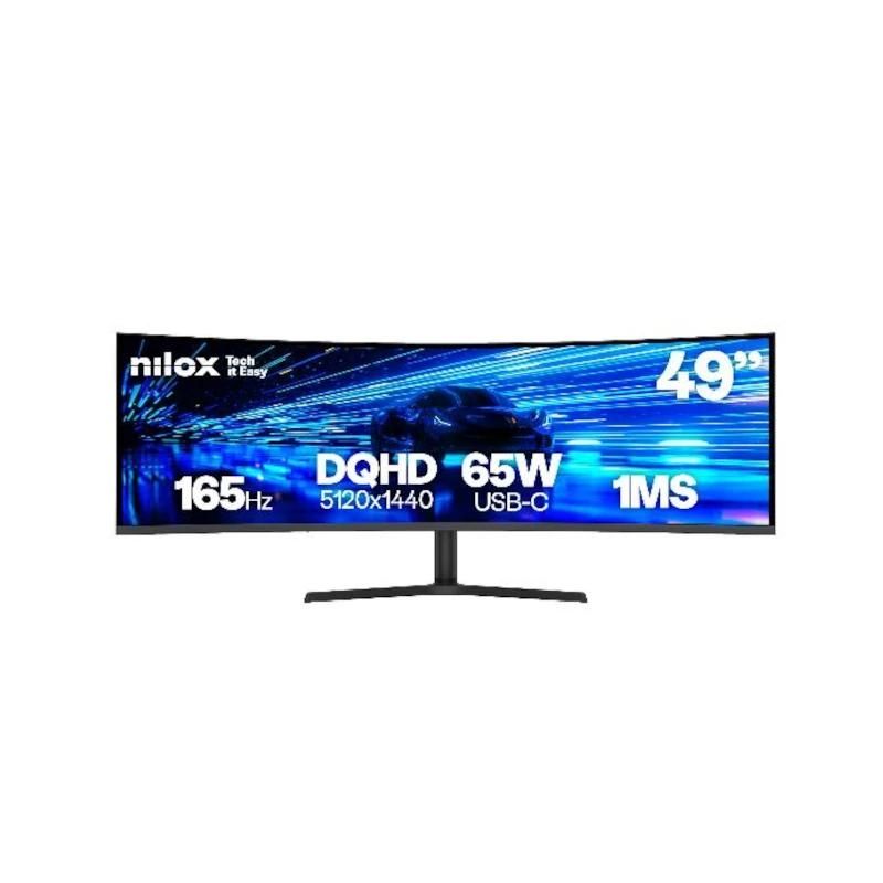 Monitor NILOX NXM49CRVDC2 Monitor 49" DQHD 165hz MM AA cur