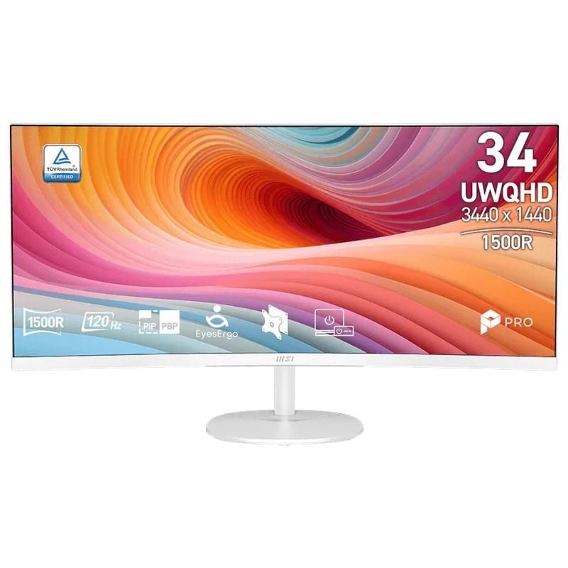Monitor MSI MP341CQW E12 Monitor34" UWQHD VGA HDMI MM curv