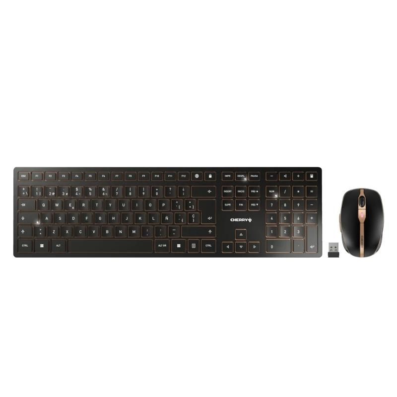Conjunt de teclat i ratolí Cherry Teclado+ratón combo Bluetooth-Inalámbrico