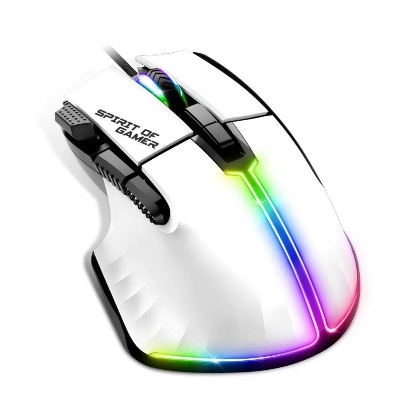 Mouse SPIRIT OF GAMER Souris Pro M5 white