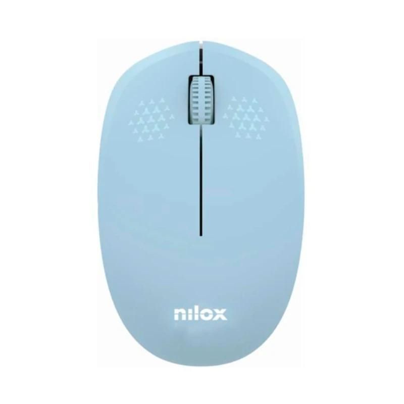 Souris NILOX Wireless, 1000 DPI, 3 botones, bleu