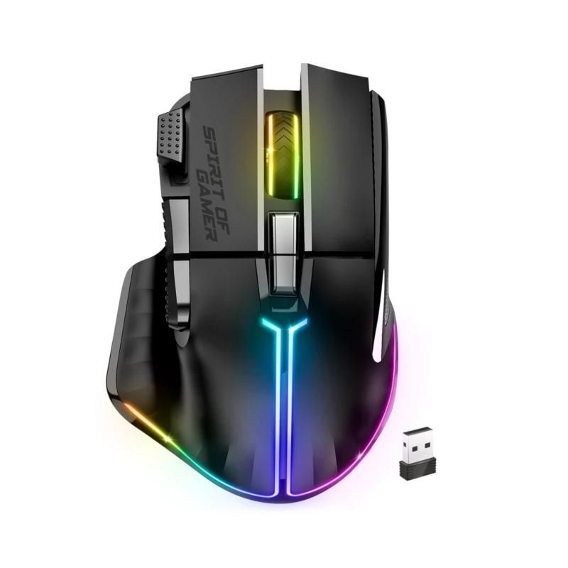Souris SPIRIT OF GAMER Inalambrico Pro M5 Black