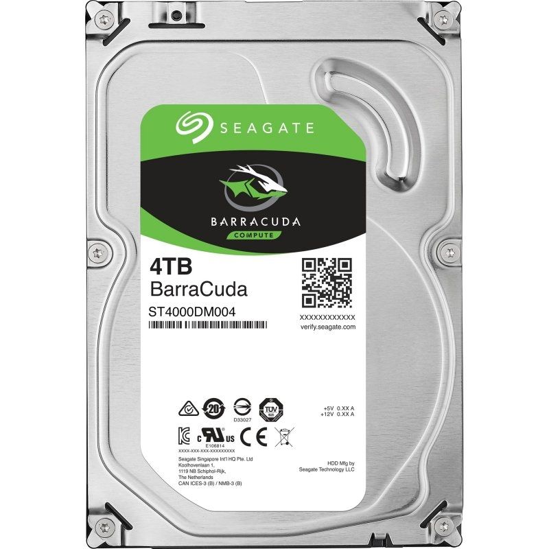 Disc dur Seagate BarraCuda ST4000DM004 4TB 3.5" SATA3